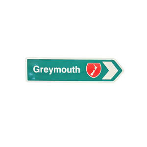 NZ Road Sign Magnet - Greymouth