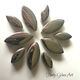 Ceramic Petals - Silver FUNKY GLASS ART