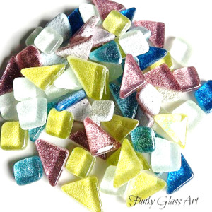 Glass Melts - Glitter Mix FUNKY GLASS ART