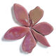 Fallen Petals - Peralised Raspberry FUNKY GLASS ART