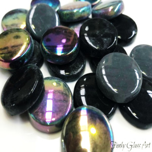 XL Black Magic FUNKY GLASS ART