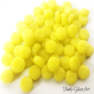 Products: Darling Dotz 8mm - Yellow FUNKY GLASS ART