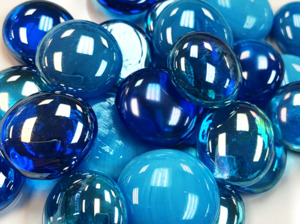 Products: Glass Gems - Blue Bayou Mix FUNKY GLASS ART