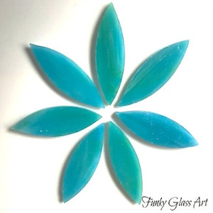 Stained Glass Large Petals Parrotfish FUNKY GLASS ART