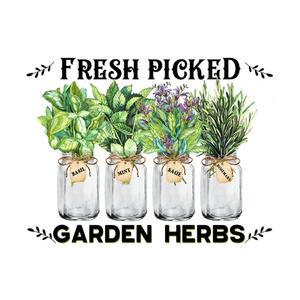 Garden Herbs FUNKY GLASS ART