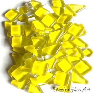 Glass Melts - Yellow FUNKY GLASS ART