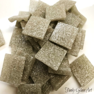Products: Vit 20x20 Light Grey FUNKY GLASS ART