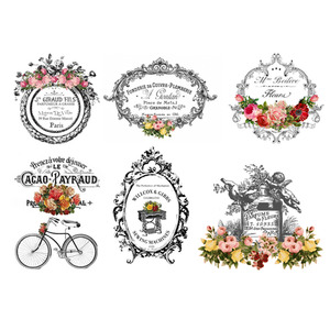 Products: Floral Label 3 FUNKY GLASS ART