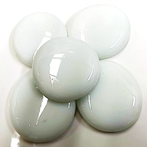 Products: XXL Glass Gems White FUNKY GLASS ART