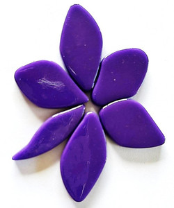 Fallen Petals - Royal Purple FUNKY GLASS ART