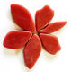 Fallen Petals - Raspberry FUNKY GLASS ART