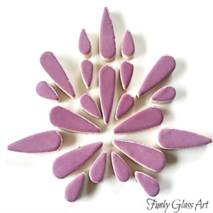 Products: Ceramic Teardrops - Purple 100gms FUNKY GLASS ART