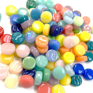 Darling Dotz 8mm Mix - Bright Medley FUNKY GLASS ART