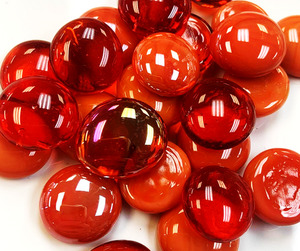 Glass Gems - Orange Chile Mix FUNKY GLASS ART
