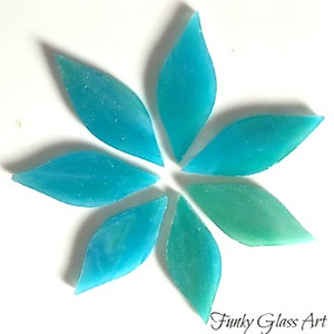 Stained Glass Small Petals Parrotfish FUNKY GLASS ART