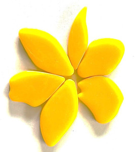 Fallen Petals - Golden Yellow FUNKY GLASS ART