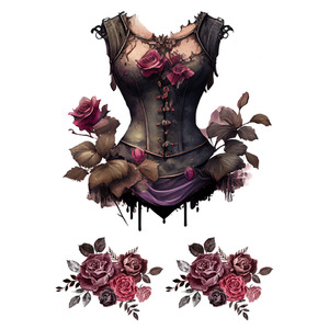 Gothic Corset FUNKY GLASS ART