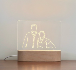 Illustrated Night Light