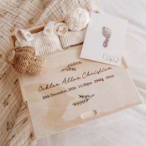 Keepsake Boxes: Wooden Keepsake boxes (different styles)