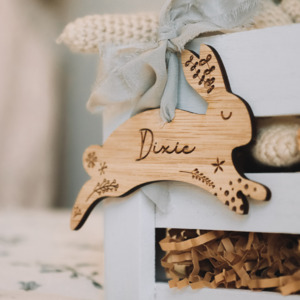 Easter 1: Scandi bunny tag