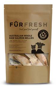 FurFresh Australian Whole Raw Salmon Bellies Freeze Dried 75G