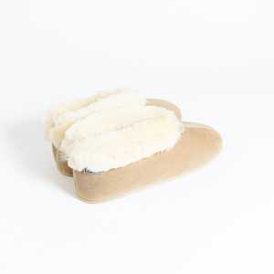 Slippers: Soft Sole Sheepskin Bootie