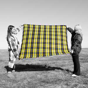 Wool Blanket: Cornish National Tartan Lambswool Blanket