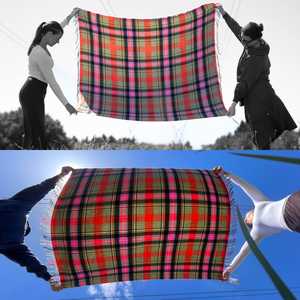 Wool Blanket: Bruce of Kinnaird Ancient Tartan Lambswool Blanket