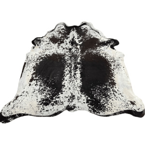 Salt & Pepper Premium Cowhide Rug