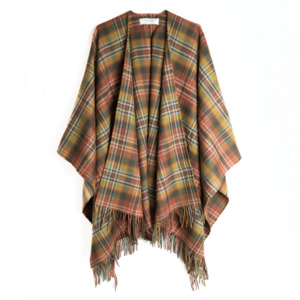 Scott Green Antique Lambswool Serape. PRE ORDER