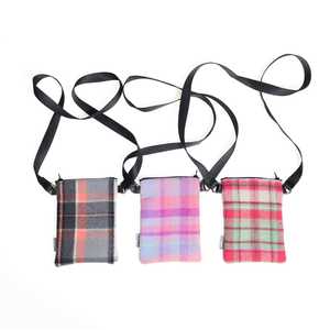 All: Tartan Fur Get Me Not Phone Bag