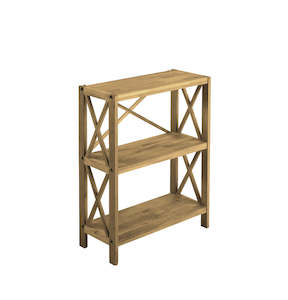 Back In Stock: X-Shelf Oak Unit w/3 Shelves