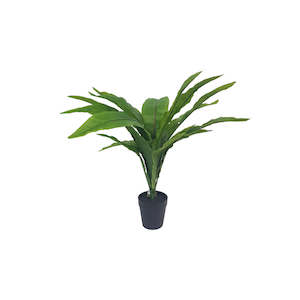 Faux Plants: Potted Birds Nest Fern Plant 38cm