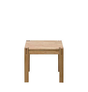 Timberdining: Modena Lamp Table with Drawer - Solid Oak Timber - Natural Oil
