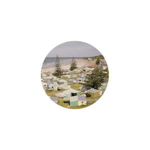 All Decor: Art Spot - Retro Camping Mt Maunganui - Small 140mm