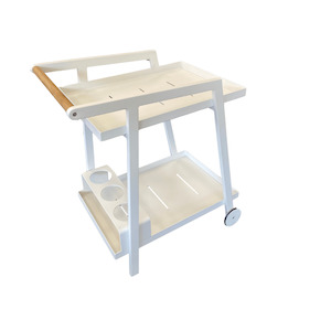Copenhagen Outdoor Drinks Trolley - White