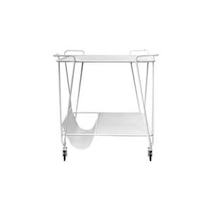 Drinks Trolley - White