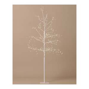Accessories Clearance: 210cm White Arctic Birch Seed Light Tree