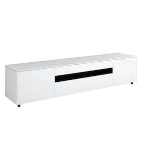 Newtown Entertainment Unit 2200 - High Gloss White