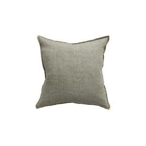 Back In Stock: Cushion - Cassia With Feather Inner - Sage