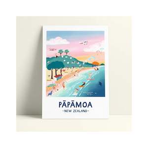 Pastels: A3 Print - Papamoa Pastels