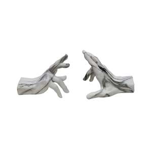 Sale Accessories: Marble Hands Pair