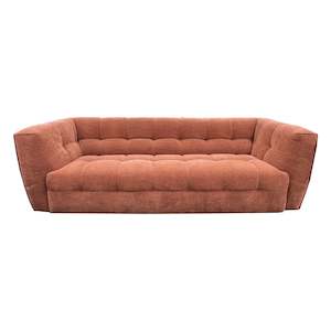 Floor Stock Clearance: Cruz 3-Seater Sofa - Urban Sofa - Ansell Clay Fabric