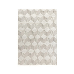 Indoor/Outdoor Rug - Lakehouse 3D - 100% Polypropylene - Beige - 160x230cm