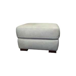 Stocktake Sale: Morton Storage Ottoman - Urban Sofa - Heavenly Mist Leather