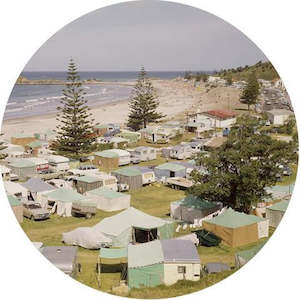 Art Spot Wall Art - Retro Camping - Extra Large