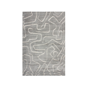 Rug - Labyrinth (Polypropylene Blend) - 160x230cm - Silver