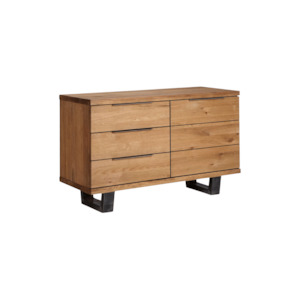 Calia Solid Oak Living Dining Furniture: Calia Sideboard - Small Oak Sideboard