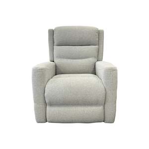 Mid Yealy Sale: Broadway 2-stage Elec Lift & Recline Chair - Urban Sofa - Believe Pearl River Fabric