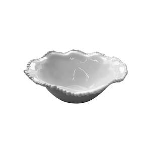 New Arrivals Accessories: Melamine Pearl Bowl 28cm - White